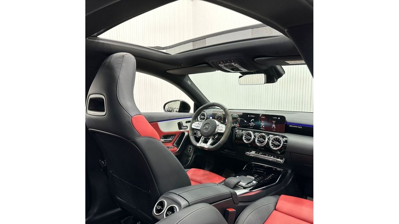 Mercedes-Benz CLA 35 AMG 2023 Mercedes Benz CLA35 AMG 4MATIC, Feb 2028 Mercedes Warranty + Service Pack, Full Options, GCC