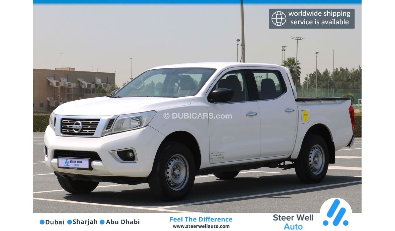 Nissan Navara 2019 | SE | 4X4 PETROL | DOUBLE CABIN | WITH GCC SPECS AND EXCELLENT CONDITION
