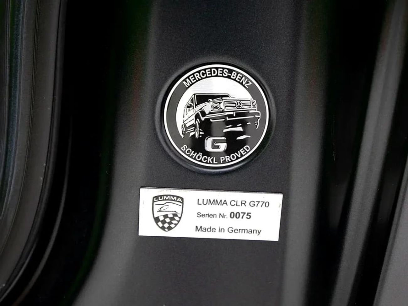 مرسيدس بنز G 63 AMG (Lumma Kit CLR G770) | GCC Spec | With Warranty and SC