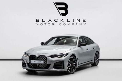 بي أم دبليو M440i جران كوبيه XDRIVE BUY NOW, PAY 2027 | THE BLACKLINE STANDARD | 2028 BMW Warranty + Service Contract, GCC