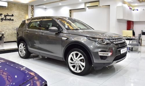 لاند روفر دسكفري سبورت HSE LUXURY EXCELLENT DEAL for our Land Rover Discovery Sport HSE Luxury ( 2016 Model ) in Grey Color GCC Specs