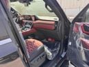 نيسان باترول LE بلاتينيوم سيتي (اللون الخارجي: أسود، اللون الداخلي: عنابي)