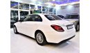 مرسيدس بنز C 180 AMAZING Mercedes Benz C180 1.6L 2016 Model!! in White Color! GCC Specs