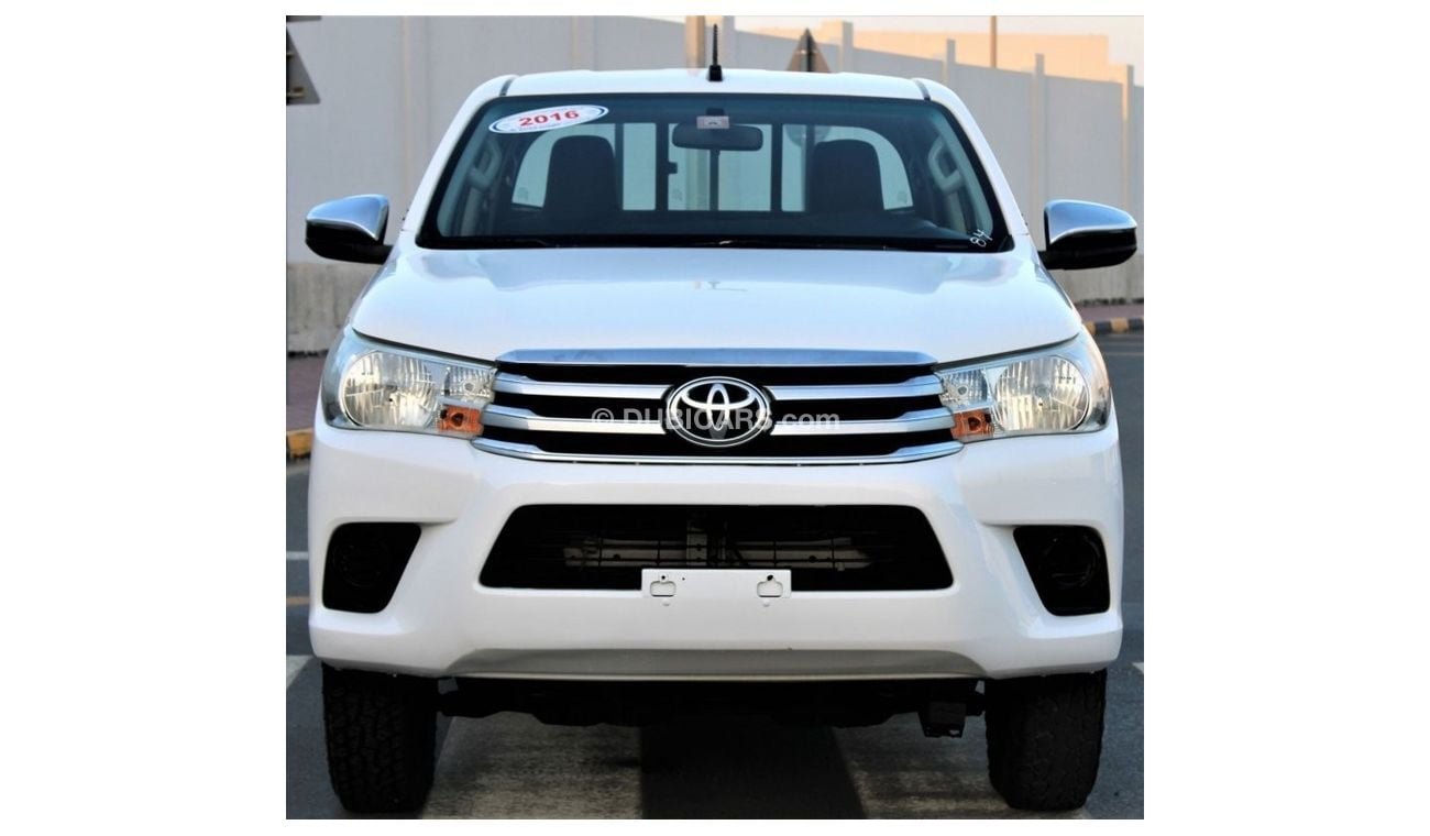 Toyota Hilux Toyota Hilux 2016 GCC in excellent condition, without accidents, very clean from inside and outside