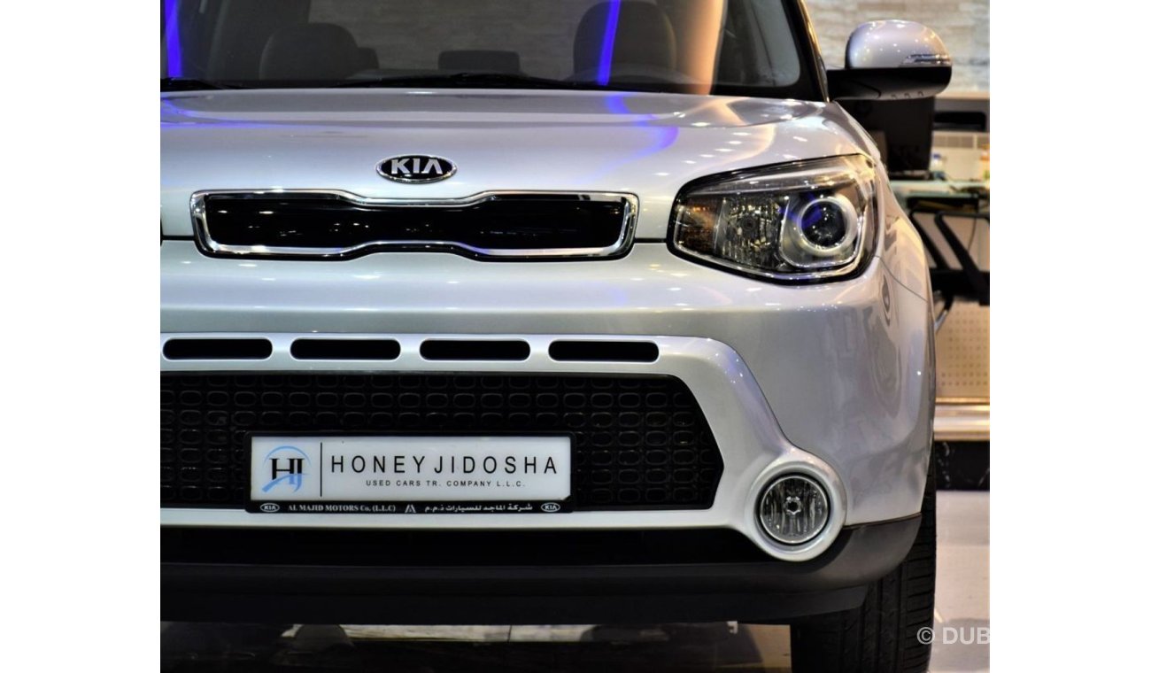 Kia Soul ORIGINAL PAINT ( صبغ وكاله ) Full Service History KIA Soul 2016 Model!! in Silver Color! GCC Specs