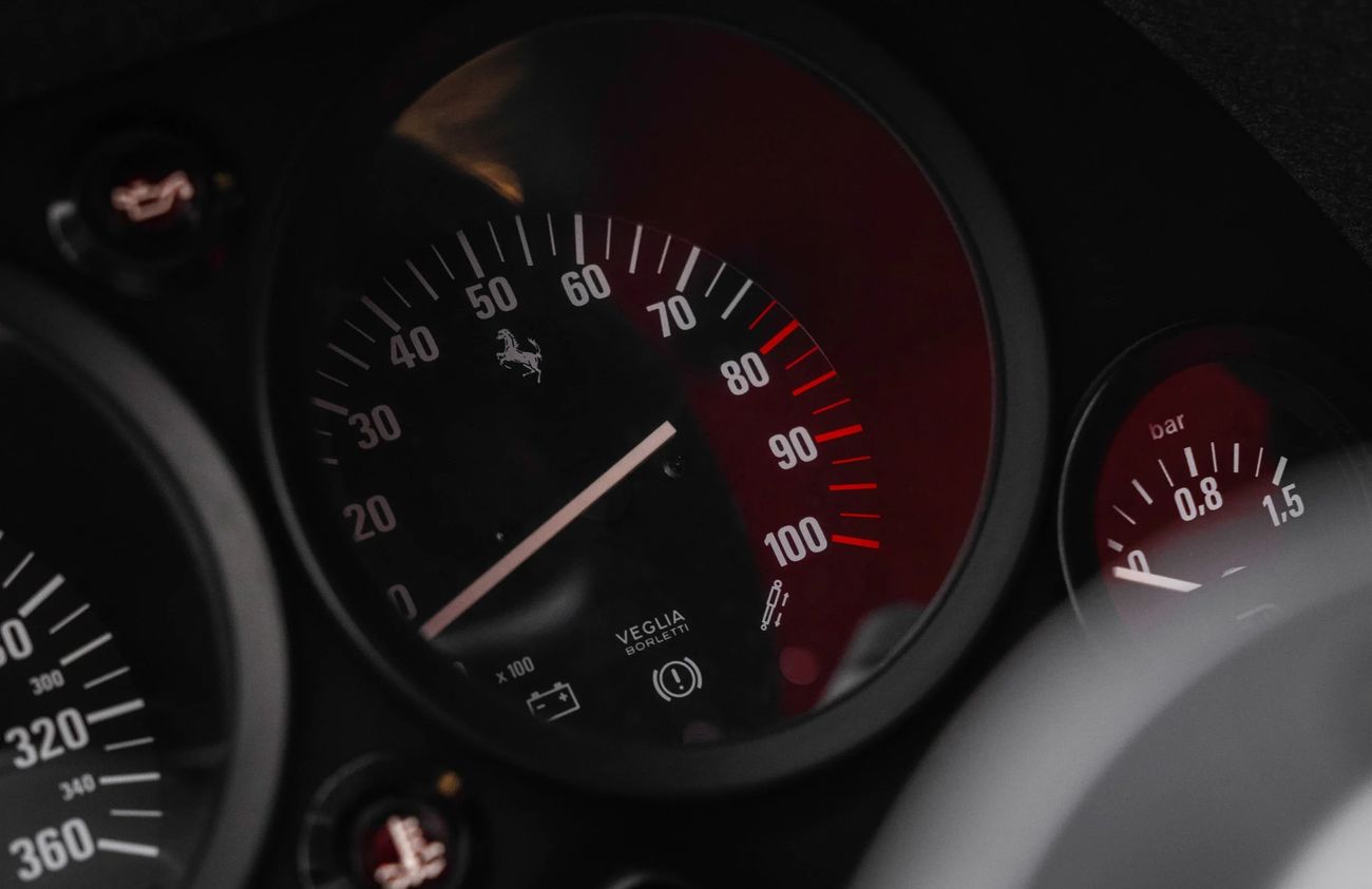 Ferrari F40 2.9L V-8 Twin-Turbocharged Engine