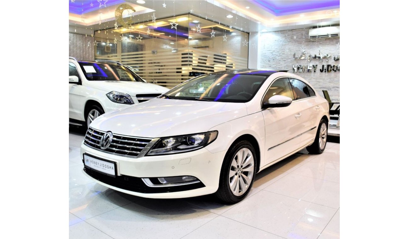 فولكس واجن باسات سي سي AMAZING Volkswagen Passat CC 2013 Model!! in White Color! GCC Specs