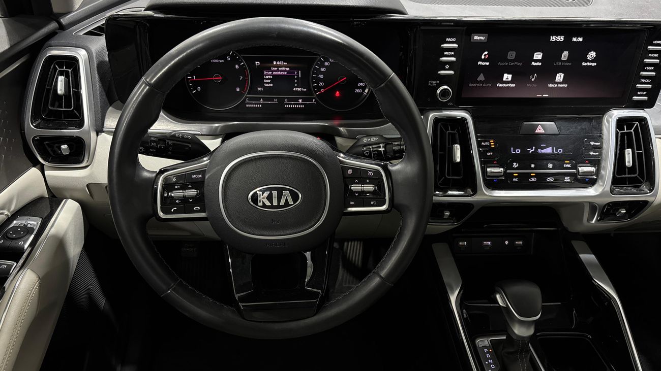 Kia Sorento 2021 EX | AED 1144/Month | 0 DP | 30 Day Return | Warranty | Service History