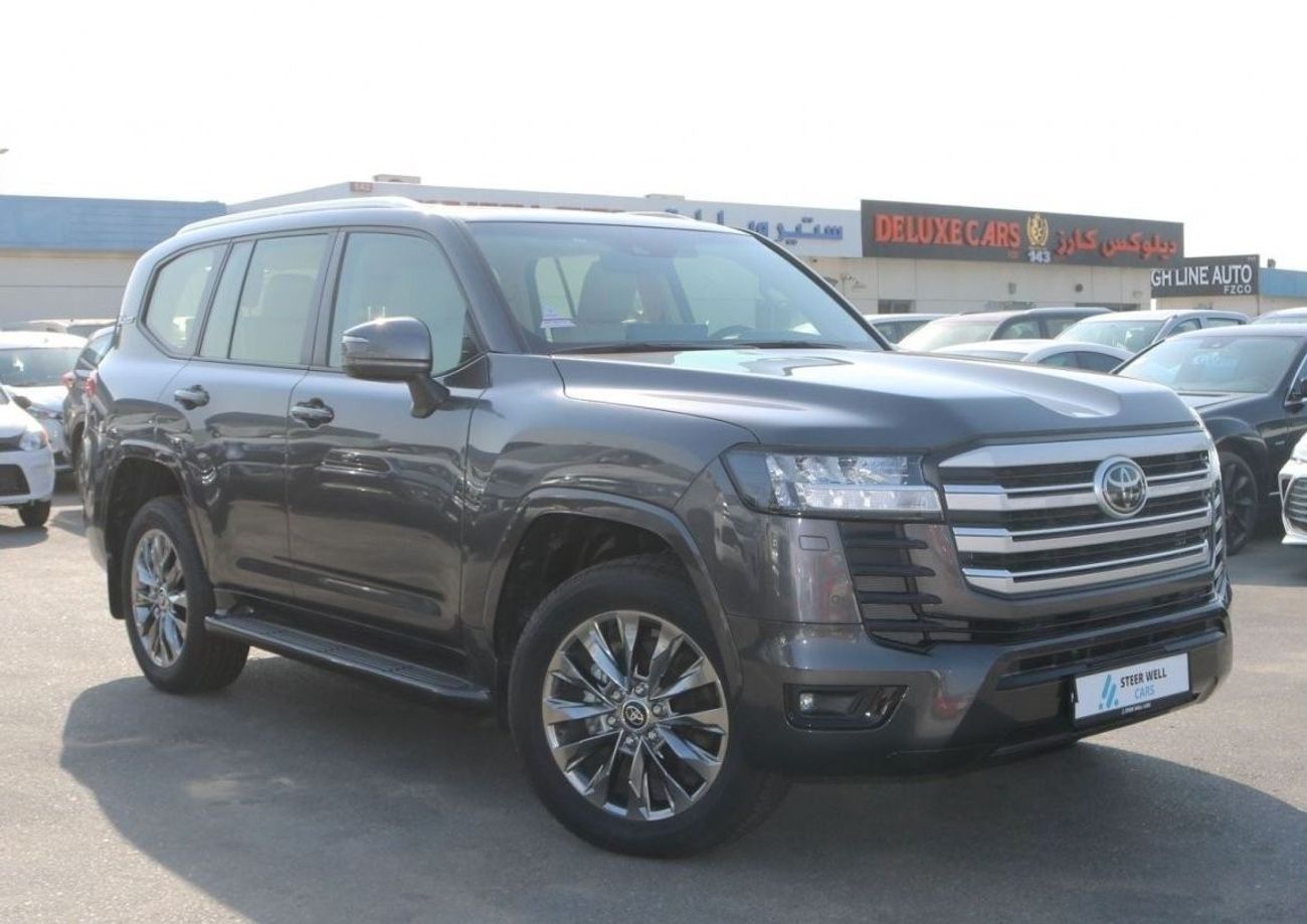 تويوتا لاند كروزر VX 2022| TWIN TURBO 3.5L 70TH ANNIVERSARY V6 WITH RADAR A/T JBL SOUND 4WD PETROL EXPORT ONLY