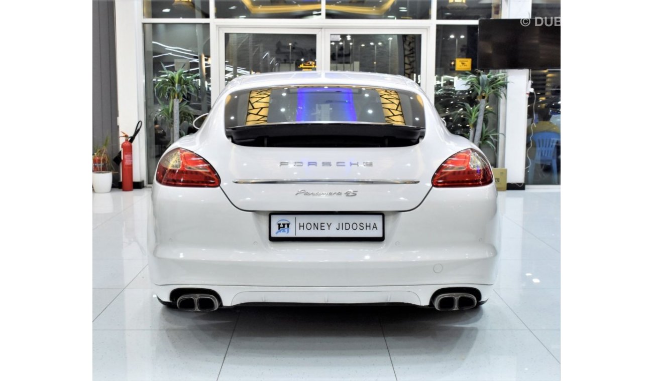 Porsche Panamera EXCELLENT DEAL for our Porsche Panamera 4S ( 2011 Model ) in White Color GCC Specs