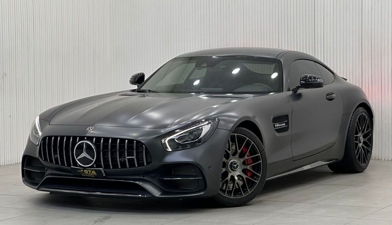Mercedes-Benz AMG GT Std 2018 Mercedes AMG-GT 50th Edition, Warranty, Full Mercedes Service History, Very Low Kms, GCC Sp