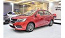 شيري اريزو3 EXCELLENT DEAL for our Chery Arrizo 3 ( 2020 Model ) in Red Color GCC Specs