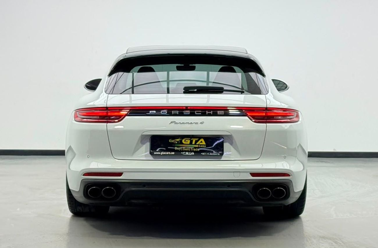 Porsche Panamera 4 SPORT TURISMO 2018 Porsche Panamera 4 Turismo, Full Porsche Service History, Sport Chrono Package, GCC