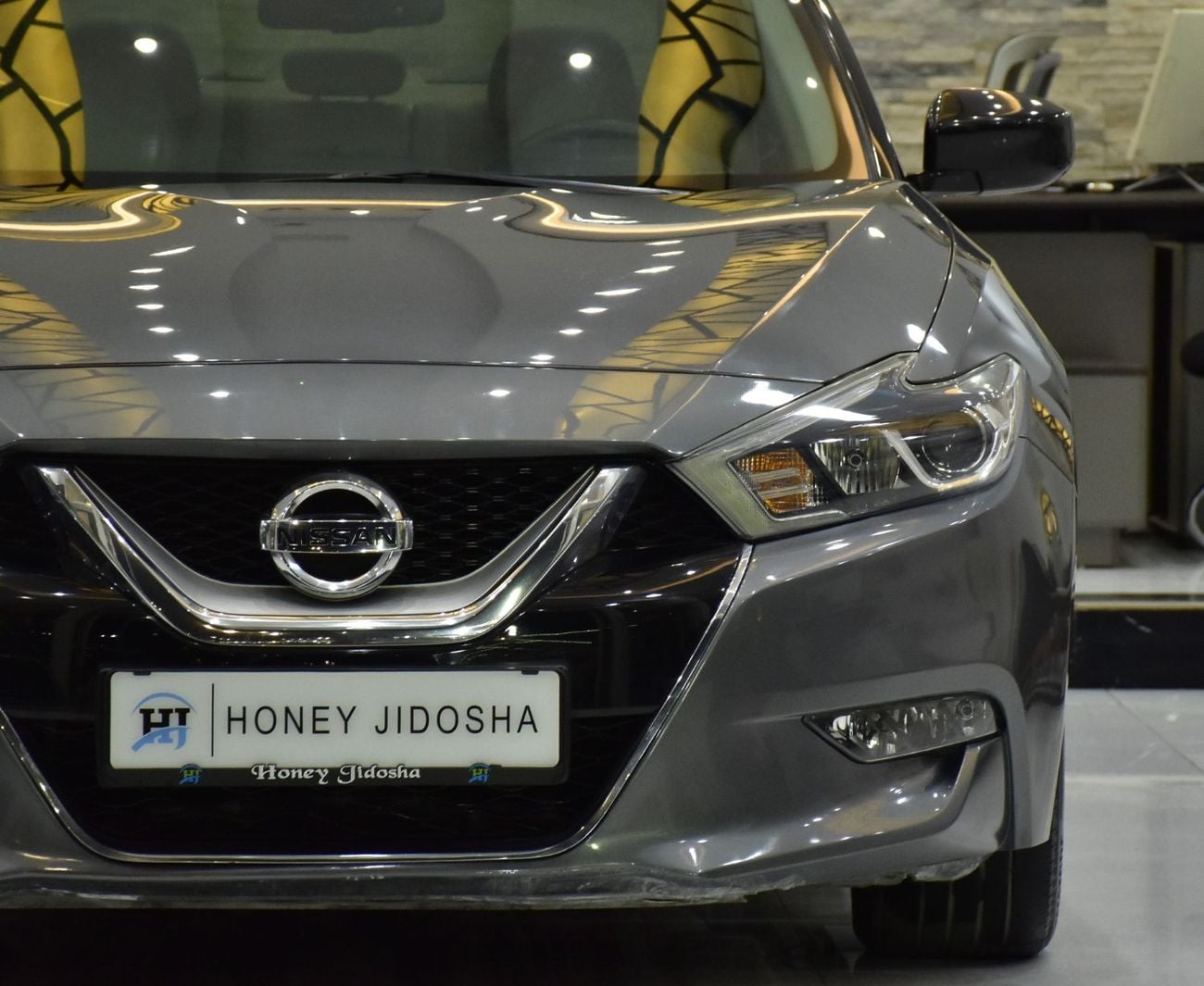 Nissan Maxima EXCELLENT DEAL for our Nissan Maxima ( 2017 Model ) in Grey Color GCC Specs