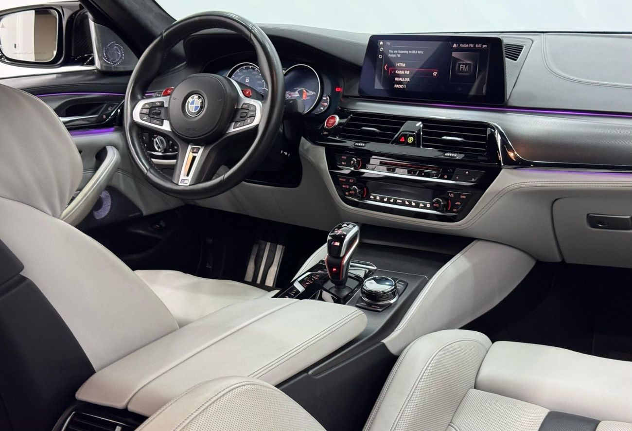 بي أم دبليو M5 Competition 4.4L (700 HP) 2019 BMW M5 Competition, Full Service History, Stage 2 Engine + Gear, GCC