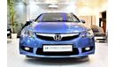 Honda Civic AMAZING Honda Civic 1.8 i-VTEC 2010 Model Blue Color GCC Specs