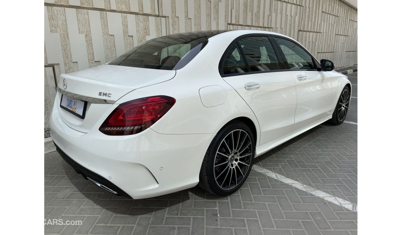 مرسيدس بنز C200 PREMIUM 2.0L | GCC | EXCELLENT CONDITION | FREE 2 YEAR WARRANTY | FREE REGISTRATION | 1 YEAR FREE IN