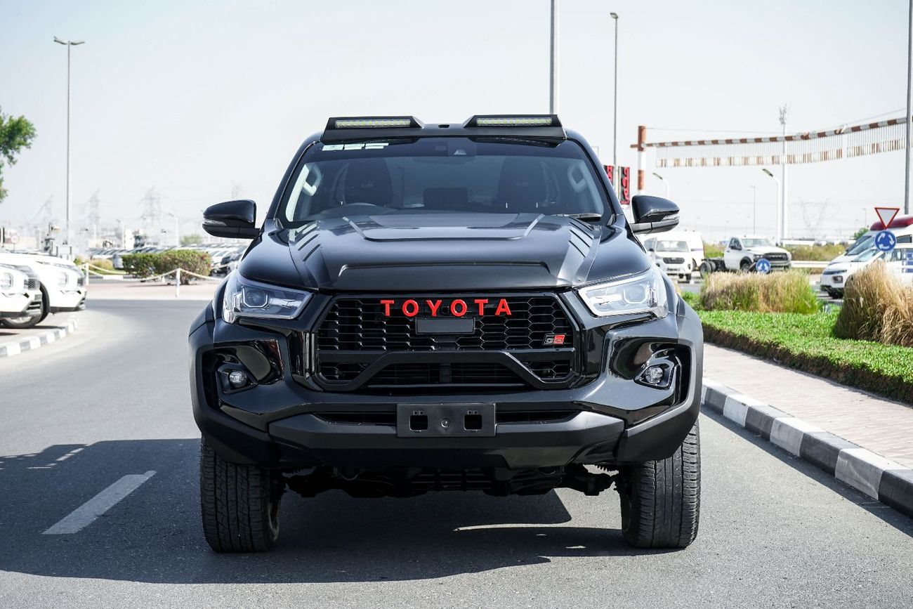 تويوتا هيلوكس The Toyota Hilux is a famously tough and versatile pickup truck, known for its rugged reliability an