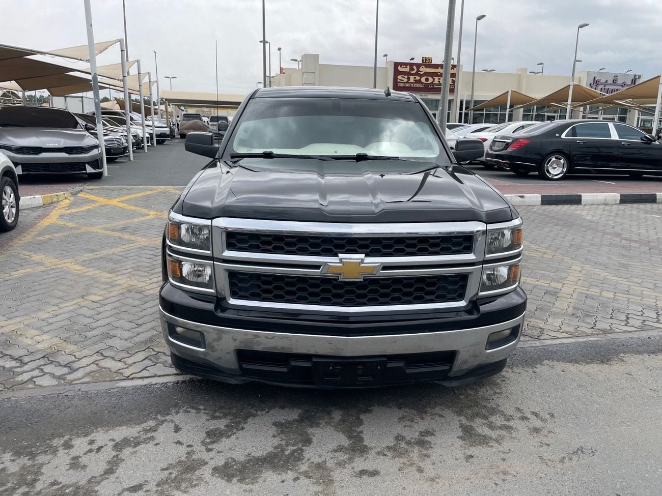 شيفروليه سيلفارادو شيفروليه سلفرادو خليجية بدون دبل بحالة جيدة جدا