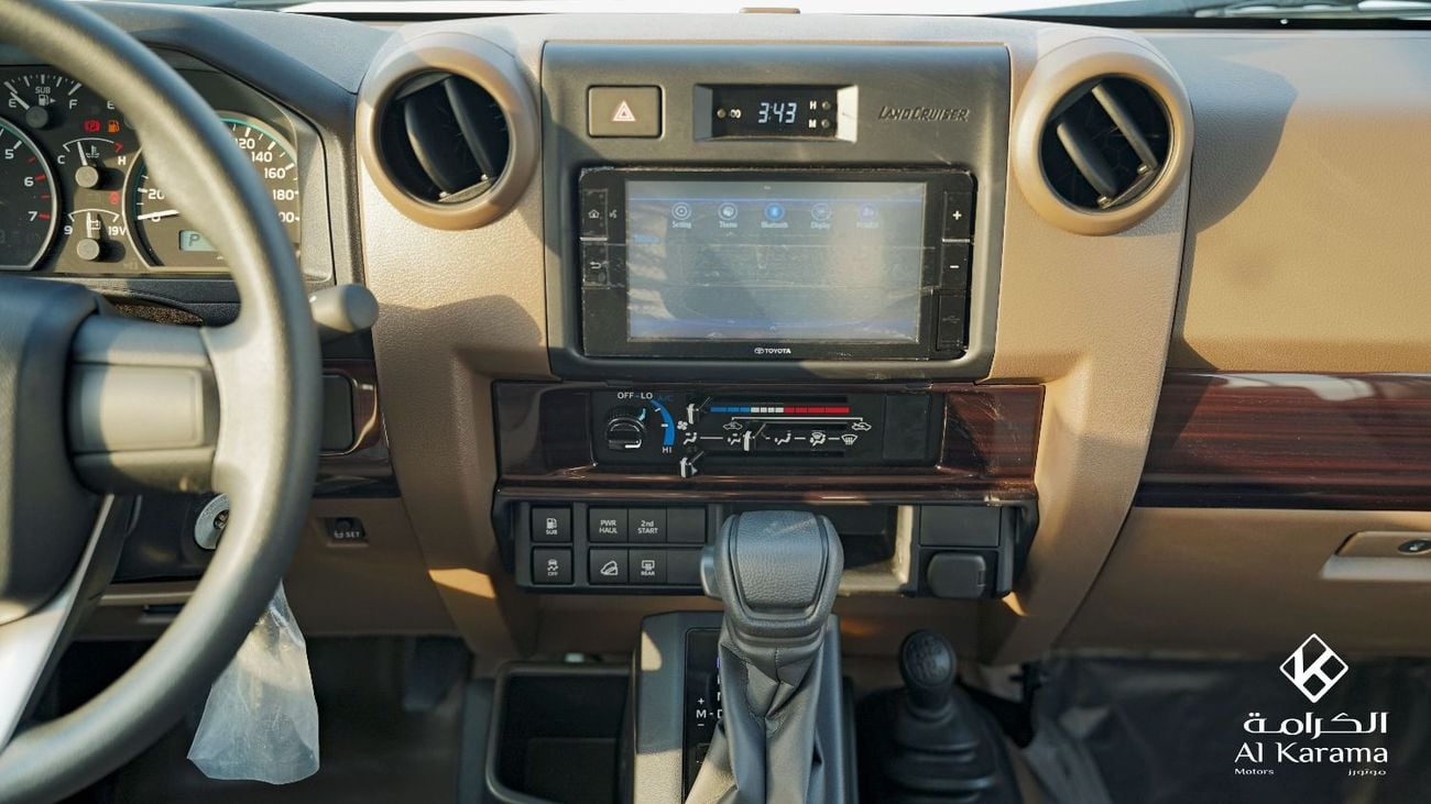 Toyota Land Cruiser 70 78 - 4.0L Hard Top Petrol Engine with Automatic Gears - Power window and mirror - GCC