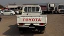تويوتا لاند كروزر بيك آب Toyota landcruise pickup single cab 2018Model upgrade 2024 Model 4.2 1HZ v6 Engine Colour white Tran