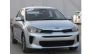 Kia Rio Kia Rio 2020 silver GCC excellent condition without accident