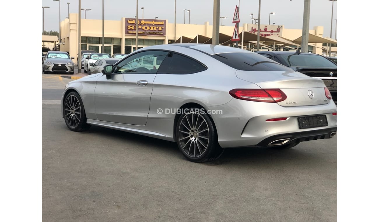 Mercedes-Benz C 200 Coupe MERCEDES BENZ C200 COUPE MODEL 2017 GCC car prefect condition full option panoramic roof leather se
