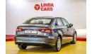 أودي A3 Audi A3 2017 GCC under Warranty with Zero Down-Payment.