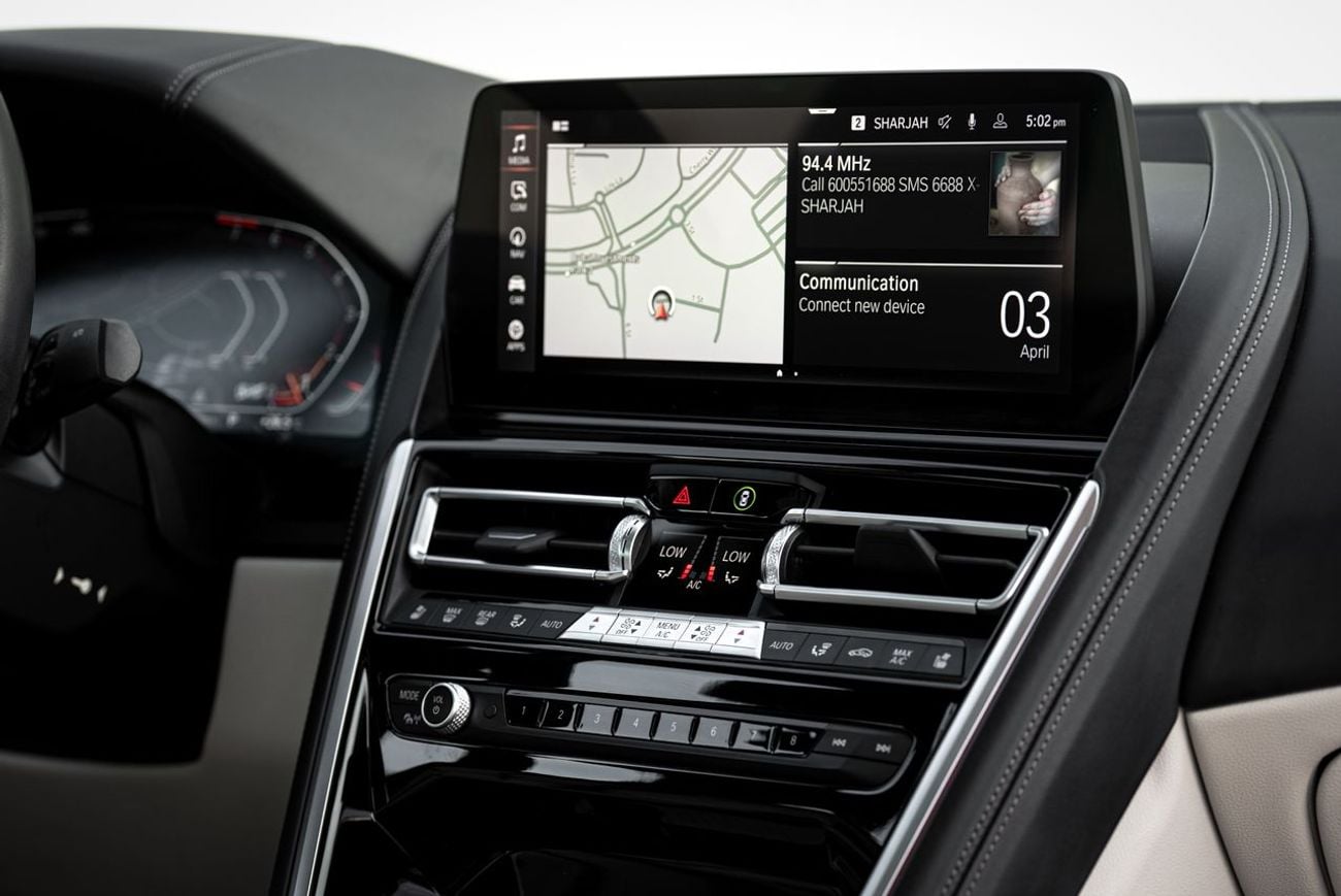 بي أم دبليو 840i GCC UNDER WARRANTY AGMC 2027