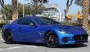 Maserati Granturismo Sport MASERATI GRAND TURISMO 2019 GCC DEALER WARRANTY