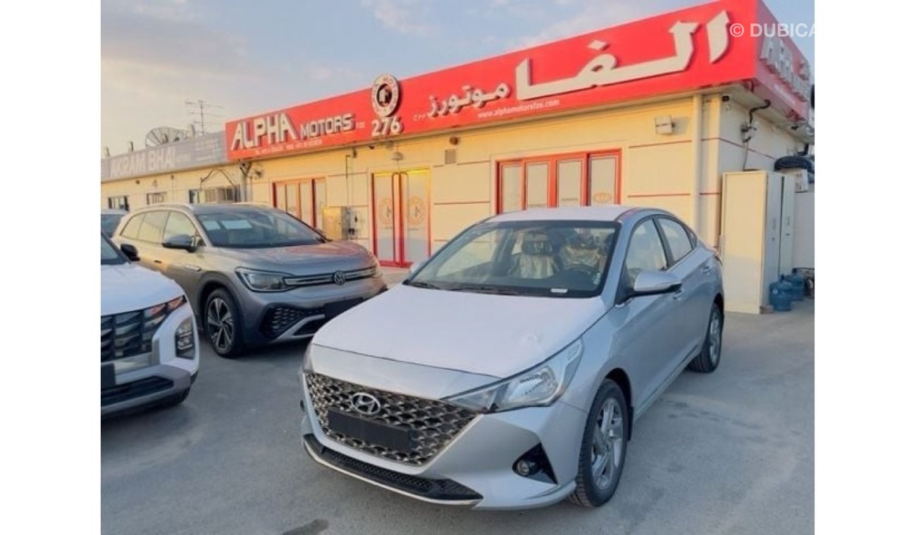 هيونداي أكسنت Hyundai Accent 1.4L Full option AT (Sunroof+Push start+ Alloy wheels) 2023 model