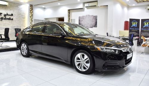 Honda Accord EXCELLENT DEAL for our Honda Accord ( 2020 Model ) in Black Color GCC Specs
