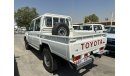 تويوتا لاند كروزر بيك آب 79 Doublecab  V8 4.5L Turbo Diesel 6 Seat 4WD MT