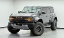 Ford Bronco 2023 Ford Bronco Raptor, 2029 Ford Warranty, Full Ford Service History, Low Km, Fully Loaded, GCC