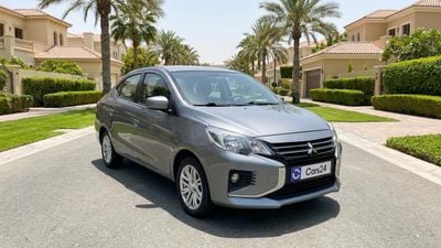 Mitsubishi Attrage GLX HIGHLINE 2023 | AED 396/Month | 0 DP | 30 Day Return | Warranty | Service History