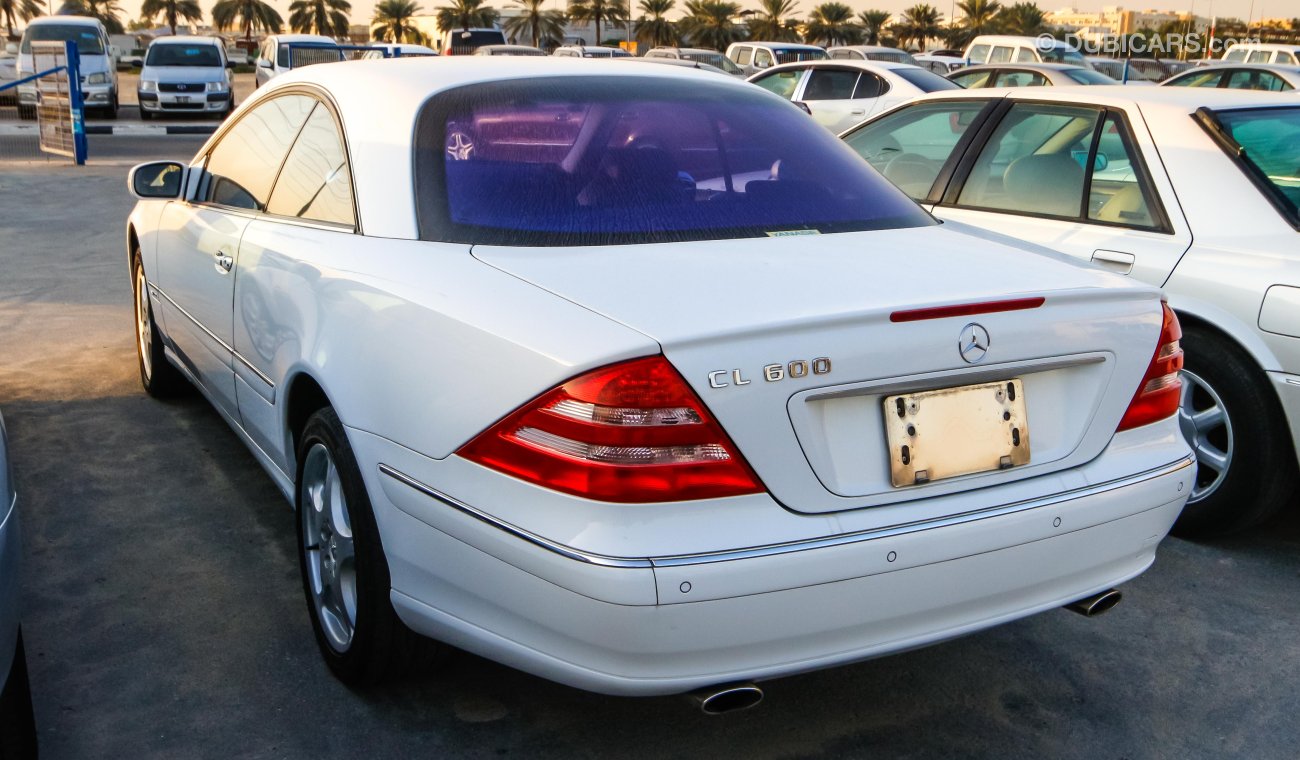 Mercedes-Benz CL 500 with CL 600 Badge