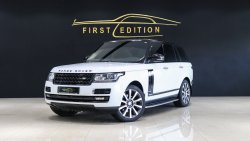 Land Rover Range Rover Vogue HSE GCC 2015 Full Option under Warranty & Service Contract
