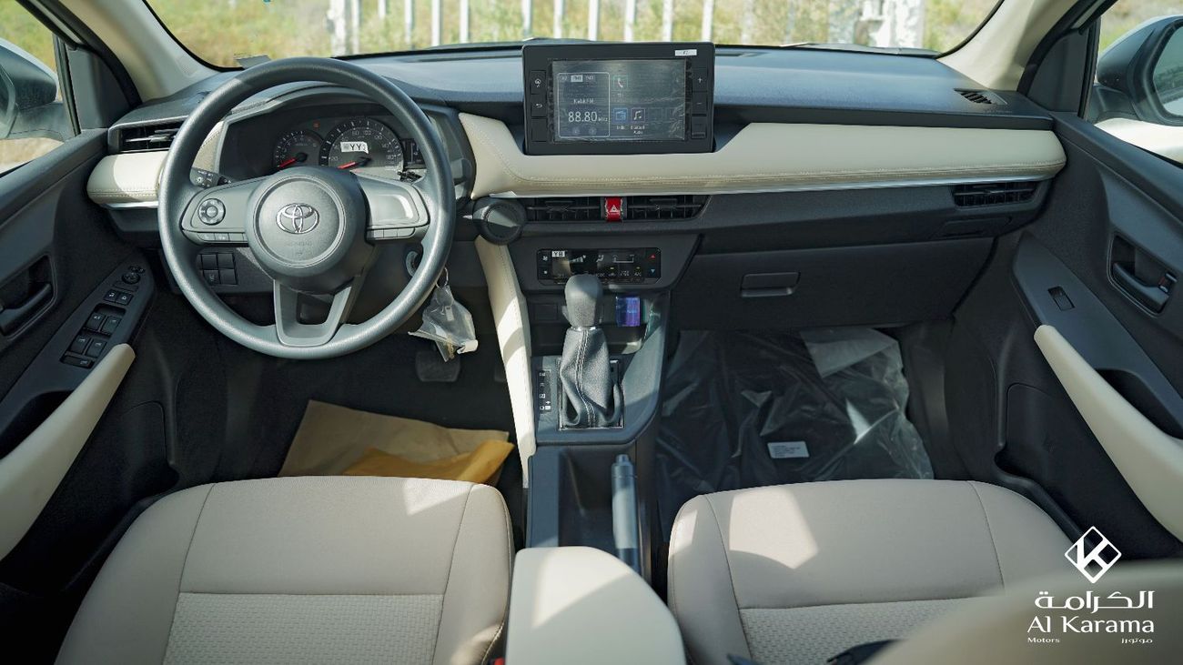 Toyota Yaris E - 1.5L Petrol Engine with Automatic Transmission - GCC Specification - Touch Screen Media Player