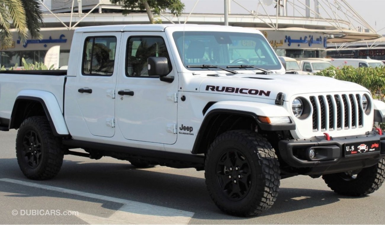 Jeep Gladiator Rubicon LAUNCH EDITION 2020 GCC WITH AGENCY WARRANTY LOW MILEAGE IN MINT CONDITION