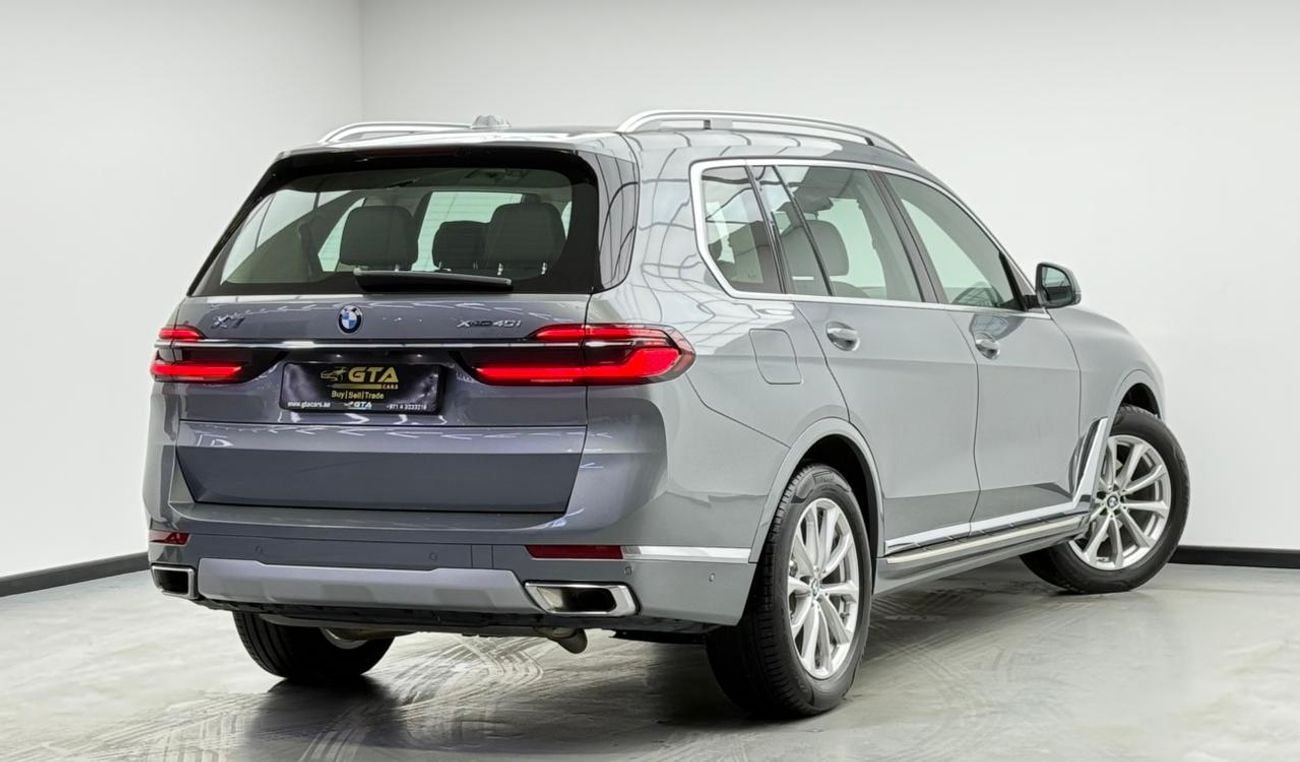 BMW X7 XDrive40i 3.0L 2024 BMW X7 xDrive40i, 2026 BMW Warranty, Full BMW Service History, 7 Seater, Fully L