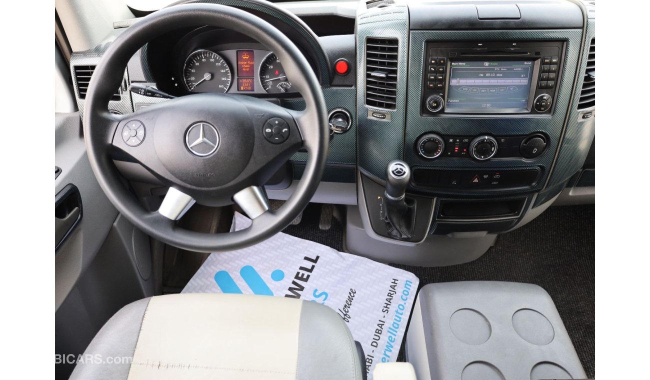 Mercedes-Benz Sprinter 2015 | MERCEDES BENZ SPRINTER | 21-SEATER - PETROL - 6 CYL | GCC SPECS | EXCELLENT CONDITION