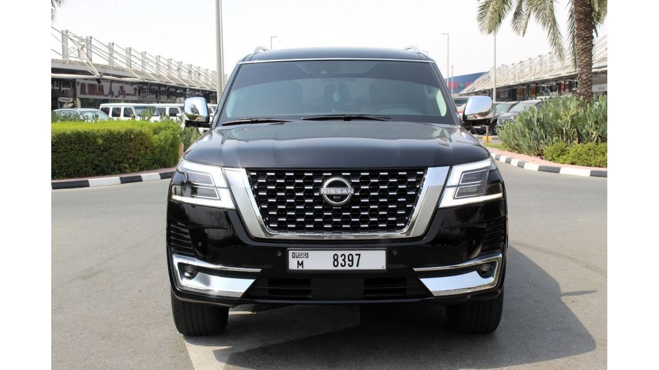 Nissan Patrol LE Platinum City GCC SPECS UNDER AGENCY  UNLIMITED KM WARRANTY
