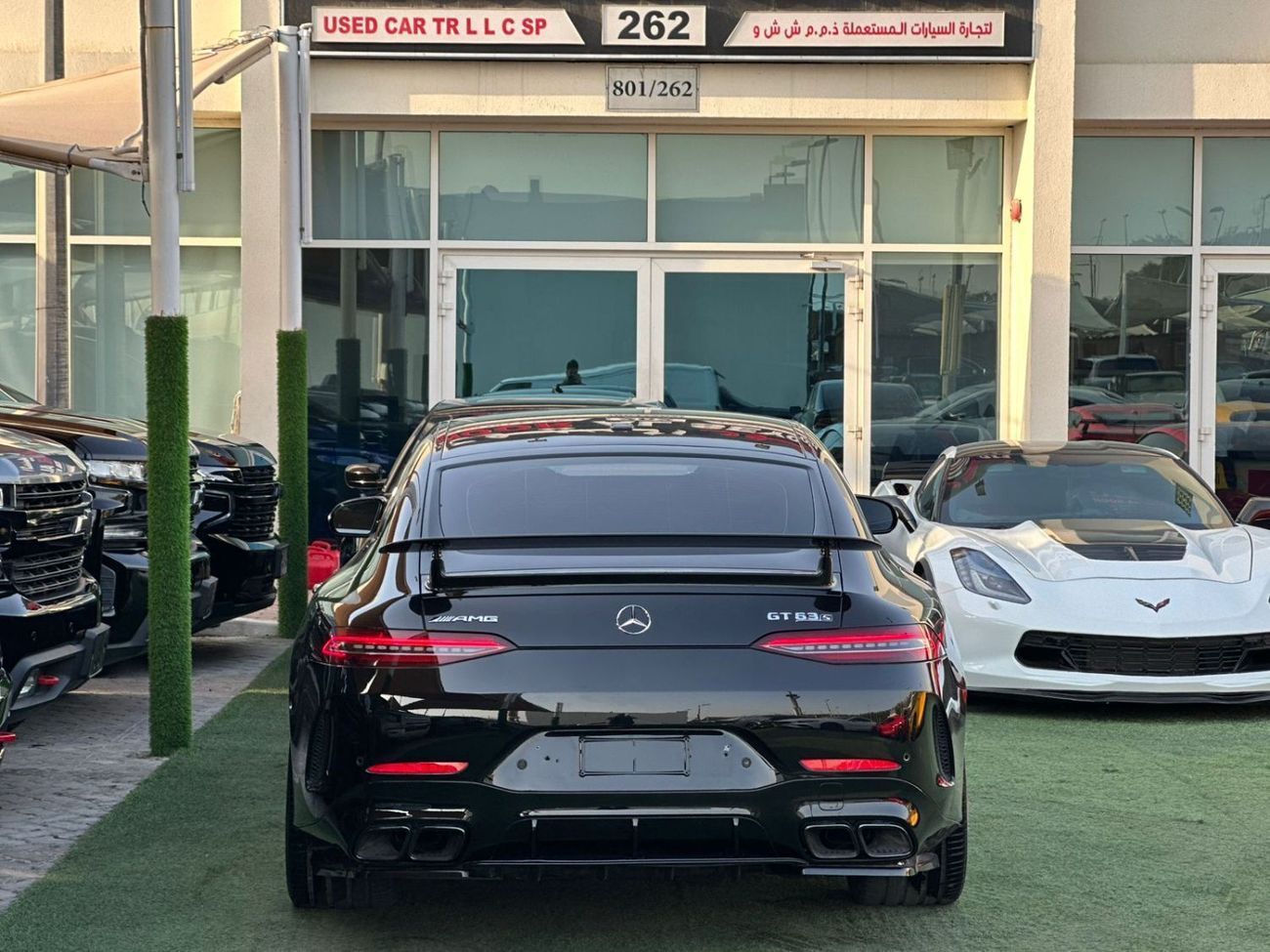 مرسيدس بنز GT 63 S مرسيدس بنز GT63S 2020 وارد أمريكا بحاله ممتازه فل ابشن ضمان شاسيه جير ماكينه