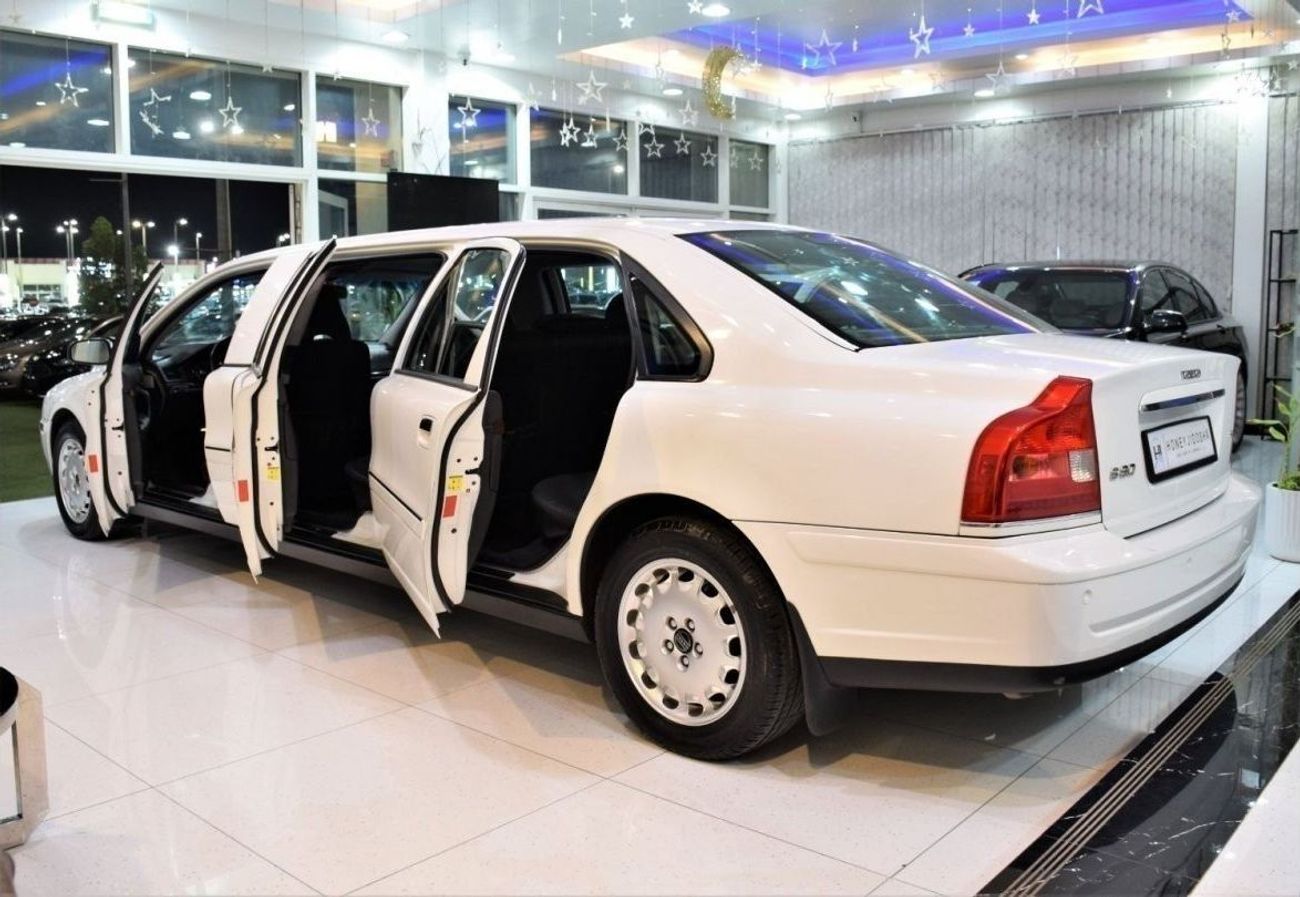 فولفو S80 EXCELLENT DEAL for our Volvo S80 2.9 LIMOUSINE! ( 2004 Model! ) in White Color! GCC Specs