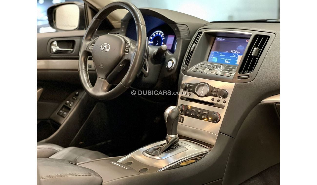 Infiniti Q60 2015 Infiniti Q60 S Coupe, Service History, Warranty, GCC