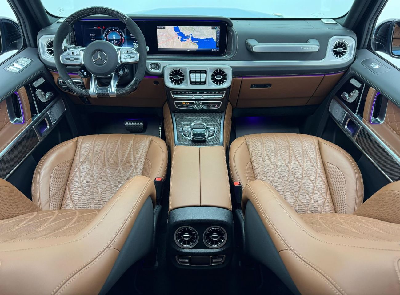 مرسيدس بنز G 63 AMG 2023 Mercedes-AMG G63 G Manufaktur, 2028 Agency Warranty & 2027 Service Contract, Agency FSH, GCC