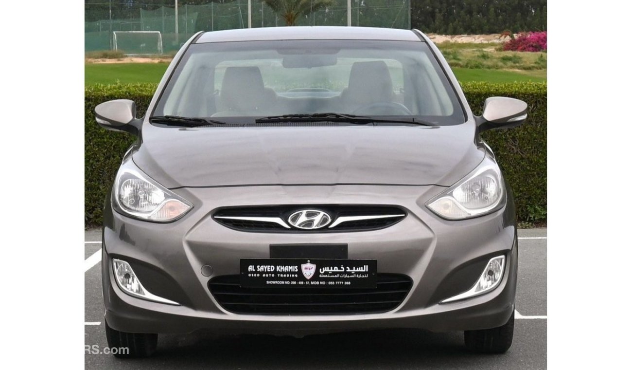 Hyundai Accent GCC EXCELLENT CONDITION WITHOUT ACCIDENT