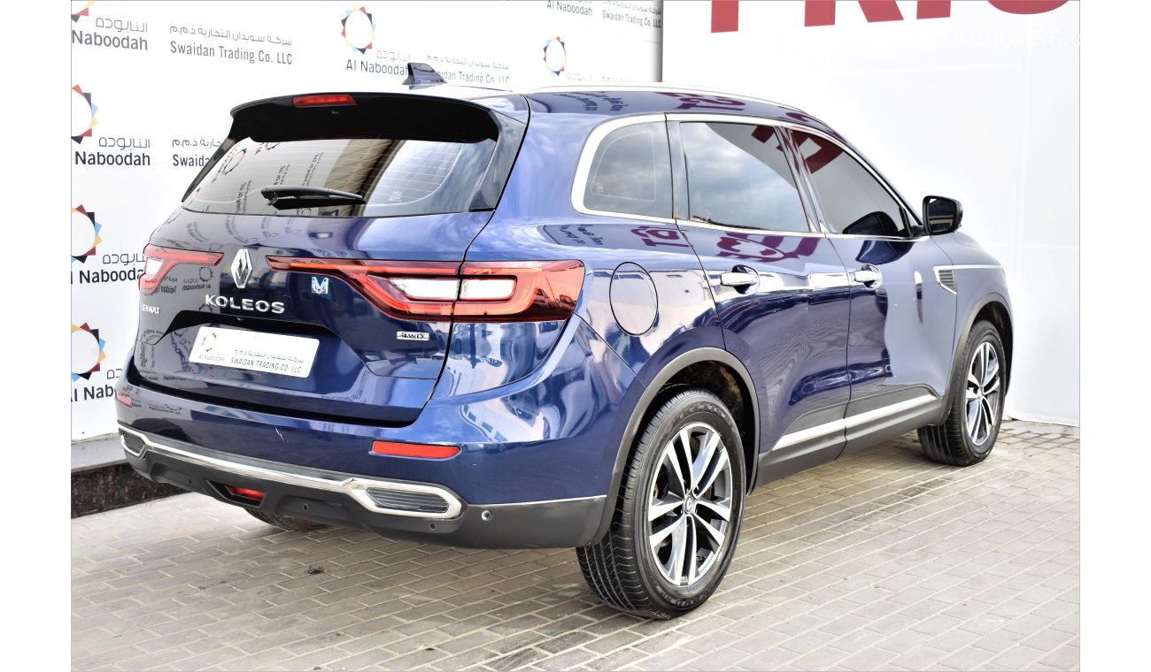 Renault Koleos LE FULL OPTION 2.5 AWD 2019 GCC DEALER WARRANTY