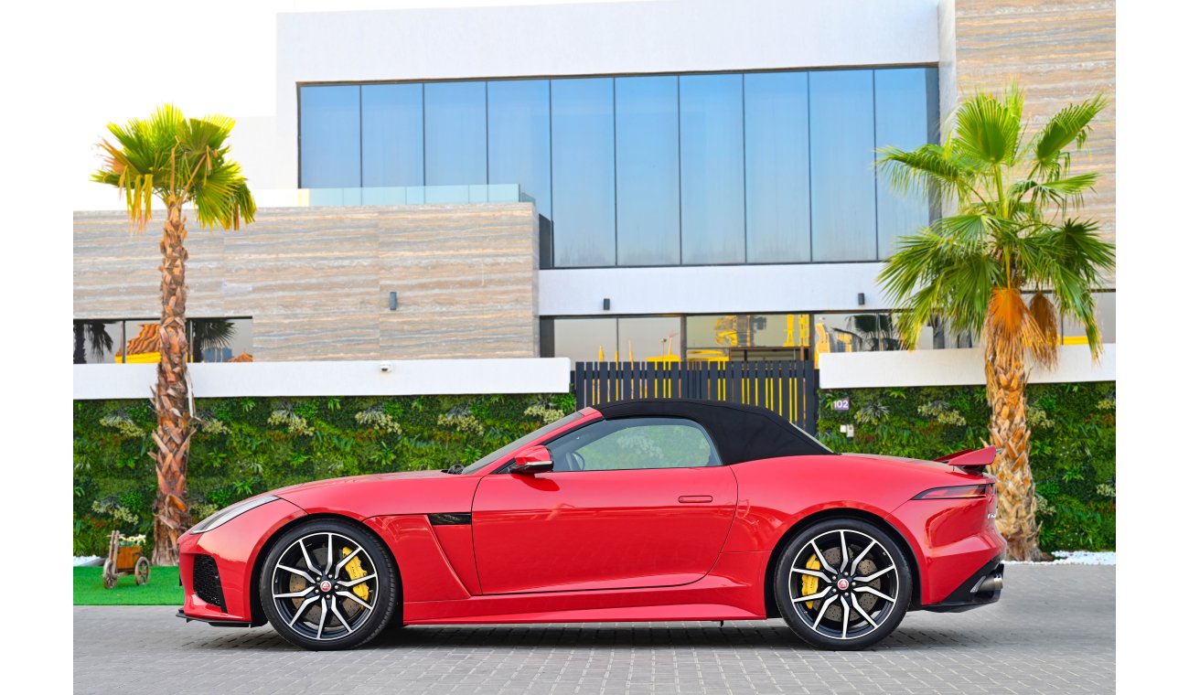 جاغوار F-Type SVR Convertible | 5,873 P.M | 0% Downpayment | Fantastic Condition!