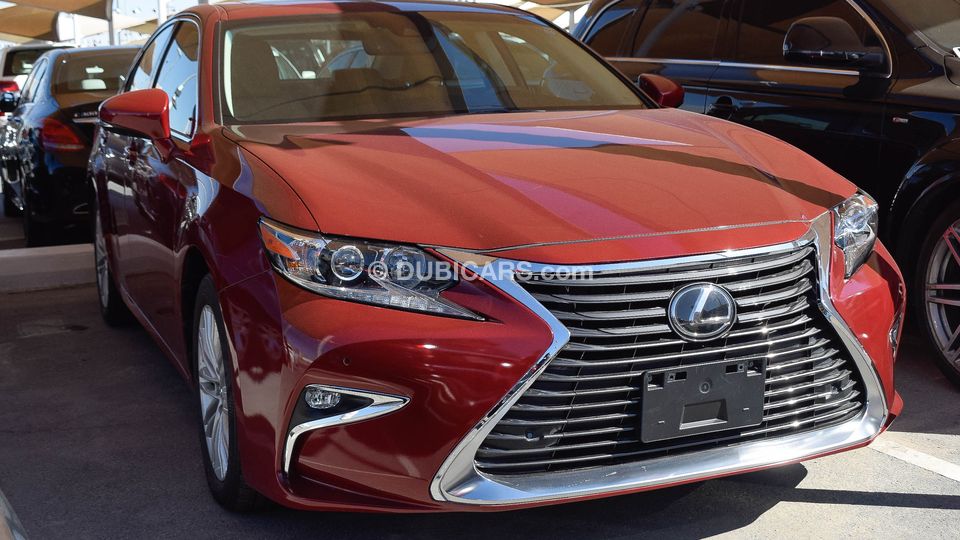 Lexus ES 350 for sale AED 75,000. Red, 2016